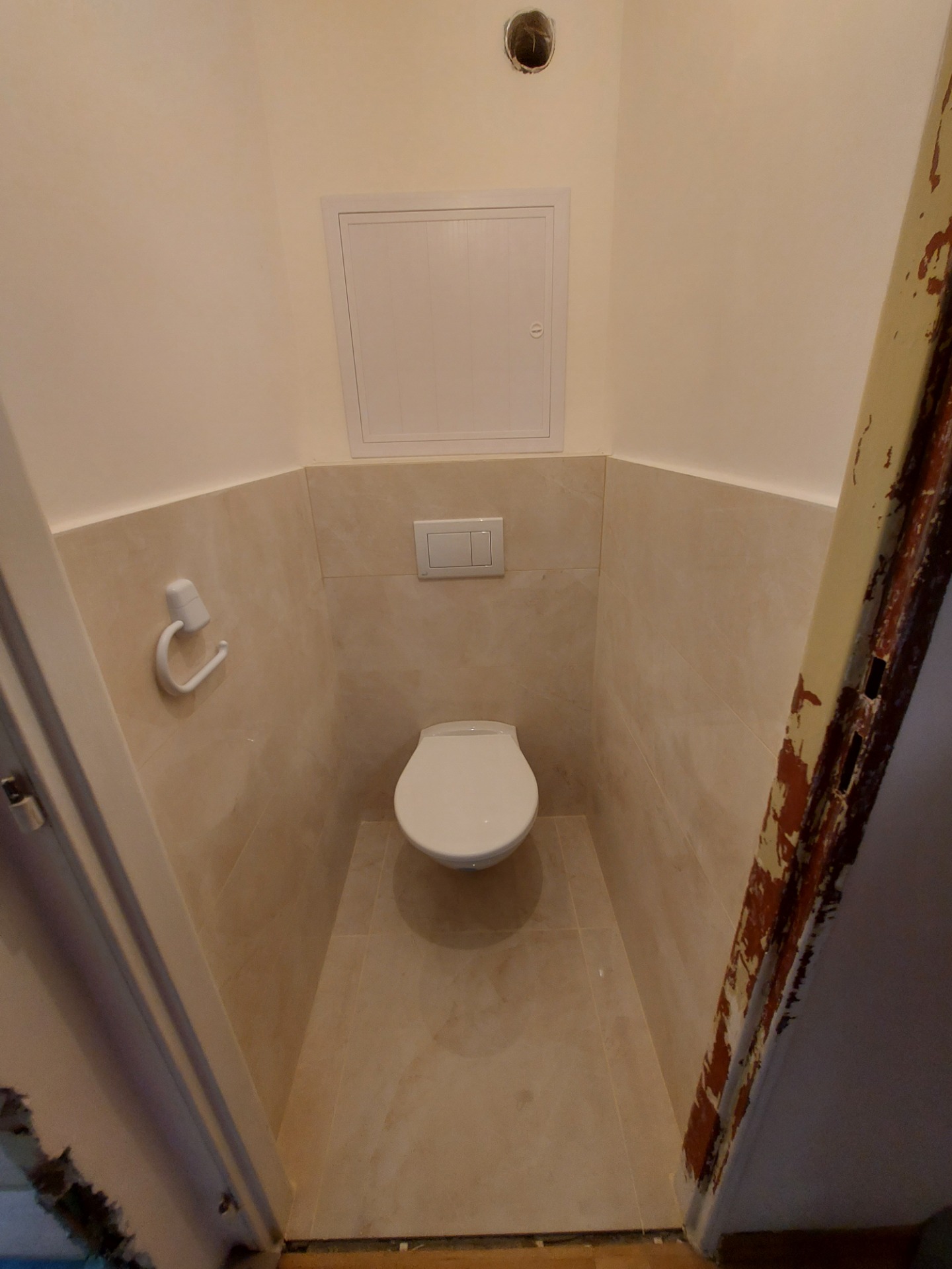 Ukážka našej práce: WC po rekonštrukcii jadra